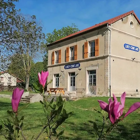 La Gare De Lurey Conflans Gite Et Hebergements Insolites En Champagne Esclavolles-Lurey Exterior photo